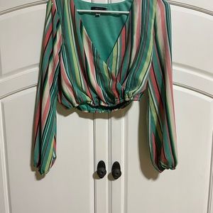 Multi-Stripe Blouse